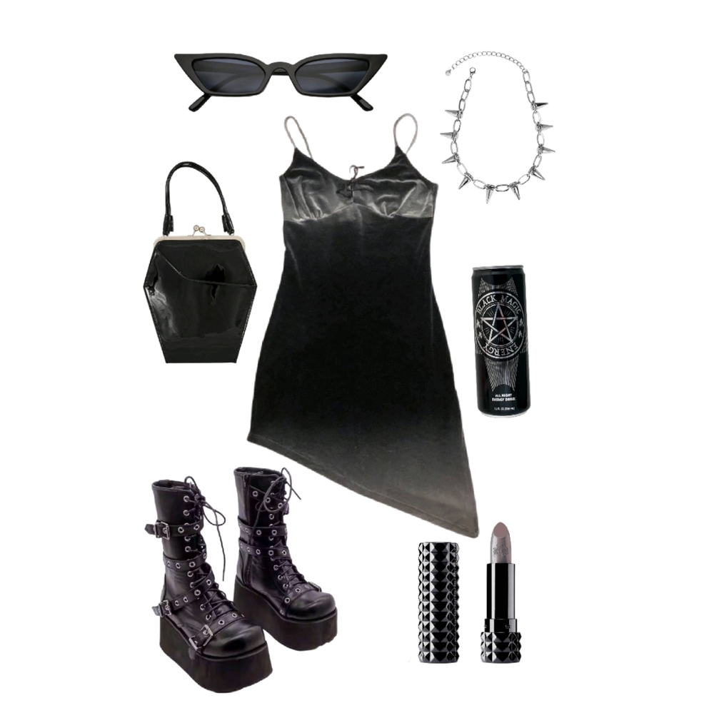 Vintage 90's Asymmetrical Dress